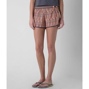UNDER ARMOUR Women’s Afterglow HeatGear Printed Running Shorts Size XL